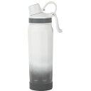 【ギフト】フォルテック キャリングボトル530ml ホワイト×グレー RH-1680 【北海道・沖縄・離島配送不可】