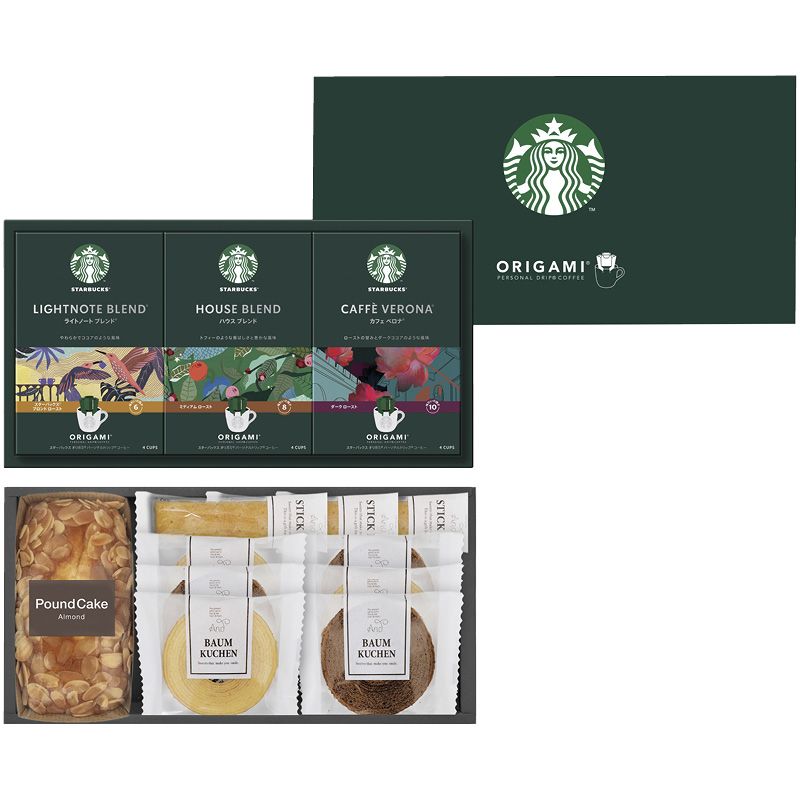 【ギフト】スターバックスコーヒー&スイーツギフト C-C 【北海道・沖縄・離島配送不可】