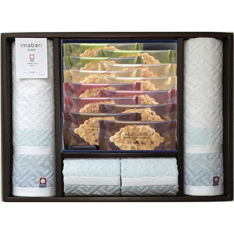 【ギフト】モロゾフ ファヤージュ・今治タオルギフト C-D 【北海道・沖縄・離島配送不可】