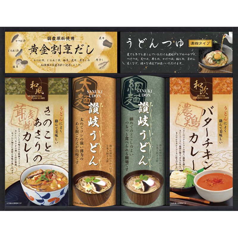 【ギフト】匠風庵 カレーうどんを楽しむ讃岐うどん L-E 【北海道・沖縄・離島配送不可】