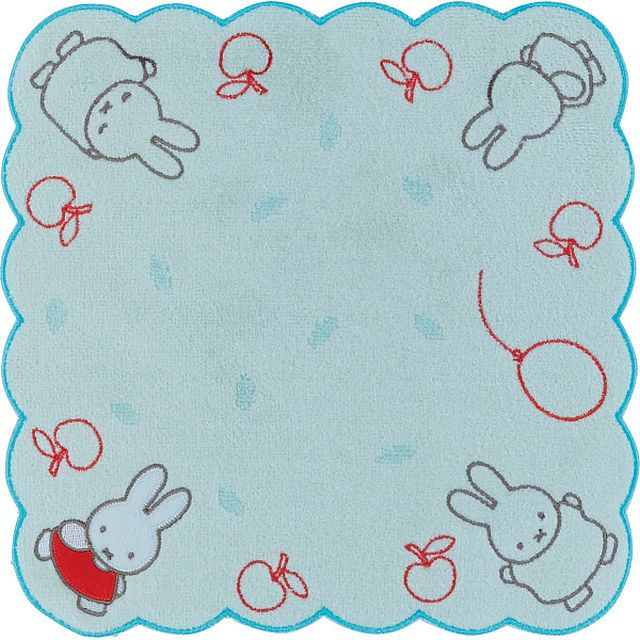 【ギフト】ミッフィー ミニタオル ミッフィーとりんご 【北海道・沖縄・離島配送不可】