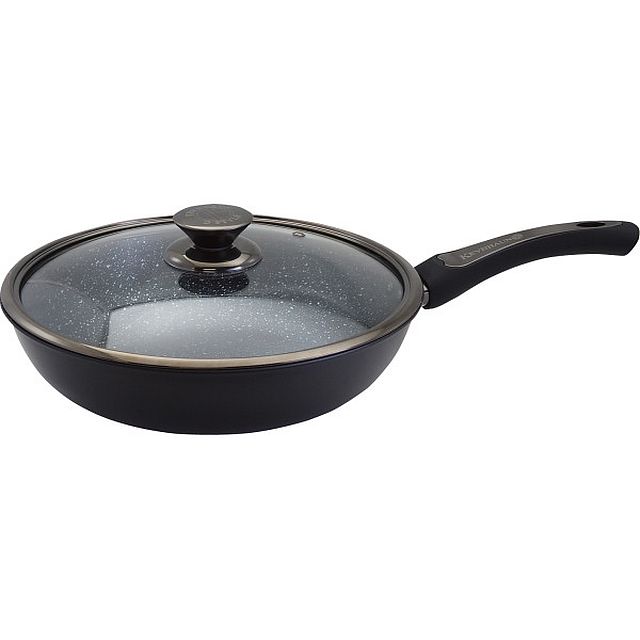 【ギフト】ケヴンハウン ジェットブラック フライパン(28cm) KVJB28 【北海道・沖縄・離島配送不可】