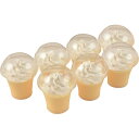 【お中元ギフト】ソフトクリーム風生クリーム入りプリン 【申込締切8/1、お届け期間7/3〜8/10】 【北海道・沖縄・離島配送不可】