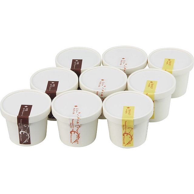 【お歳暮ギフト】山田養蜂場 はちみつジェラート(9個) 【申込締切12/19、お届け期間11月末～12/19】【全国配送可】