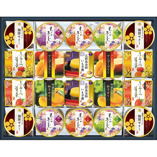 【お歳暮ギフト】金澤兼六製菓 バラエティデザートギフト 【申込締切12/19、お届け期間11月末〜12/19】..