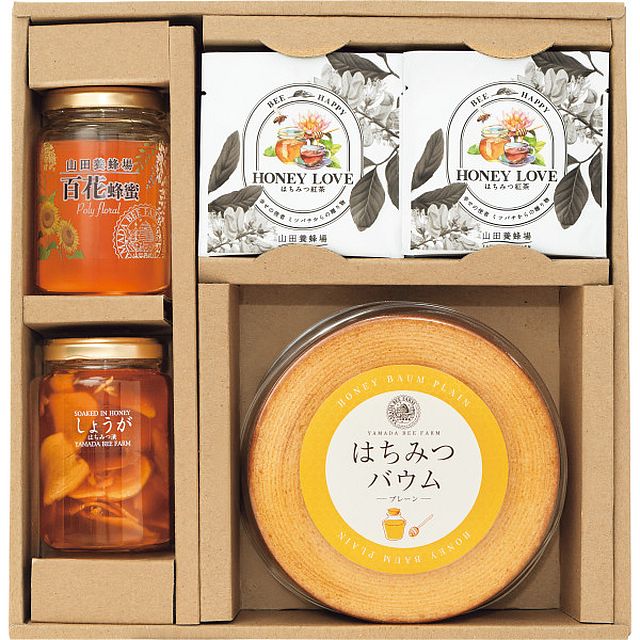 【お歳暮ギフト】山田養蜂場 はちみつティータイムセットB 【申込締切12/19、お届け期間11月末〜12/19】【全国配送可】