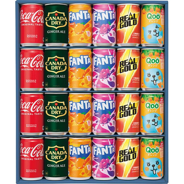 【お歳暮ギフト】コカ・コーラ バラエティギフトセット(24缶) 【申込締切12/19、お届け期間11月末〜12/19】【全国配送可】