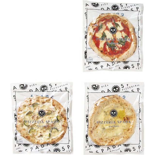 【お歳暮ギフト】ピッツェリア スパーダ ピッツァ3枚セット 【申込締切12/19、お届け期間11月末〜12/19..