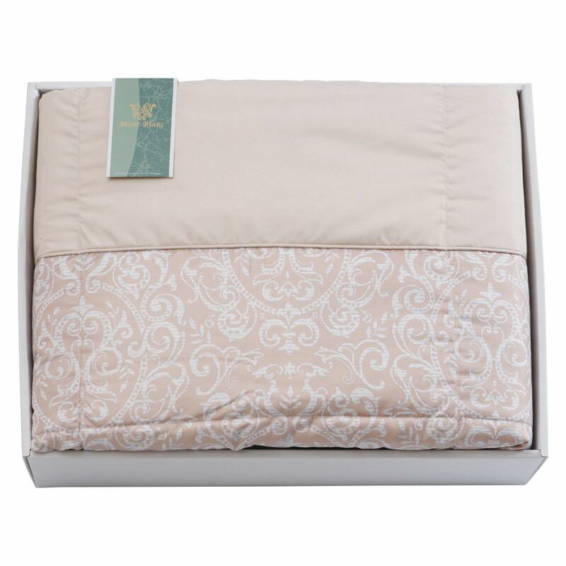 【ギフト】モンブラン 洗える羽毛肌掛ふとん C-B 【北海道・沖縄・離島配送不可】