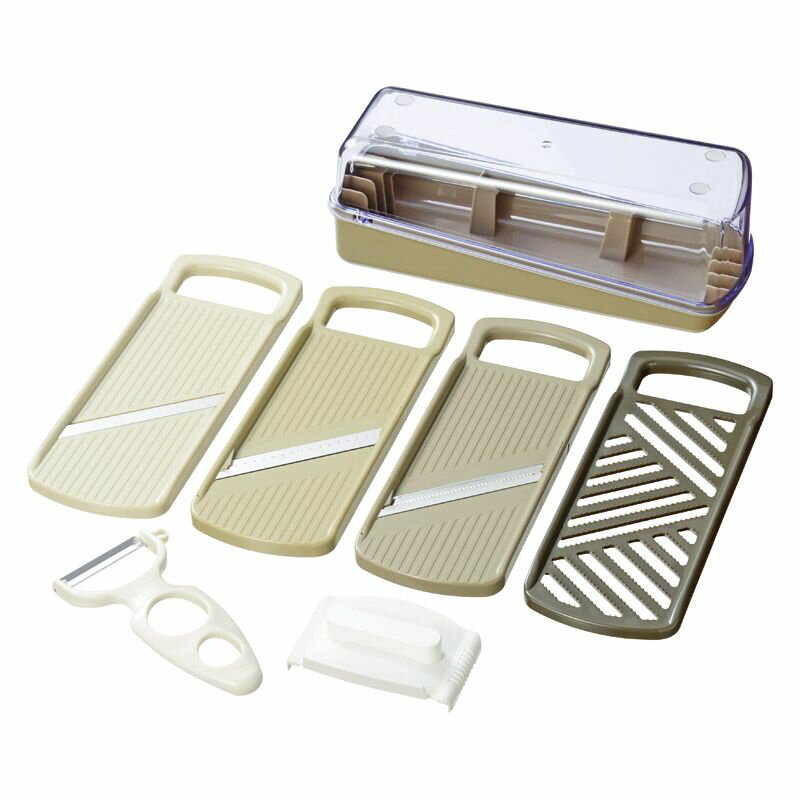 【ギフト】モットプラス マルチスライサー&三徳ピーラーセット ME-7773 【北海道・沖縄・離島配送不可】