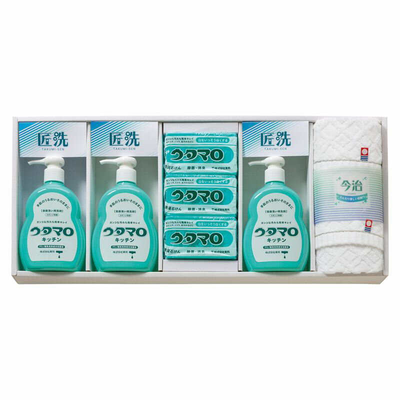 【ギフト】ウタマロ 石鹸・キッチン洗剤ギフト C-F 【北海道・沖縄・離島配送不可】