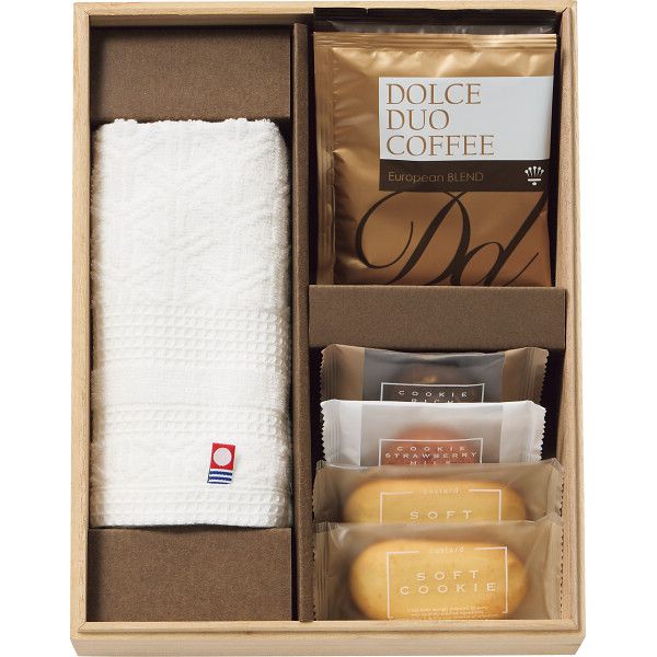 【ギフト】ココロ 今治タオル・スイーツセット G-A 【北海道・沖縄・離島配送不可】