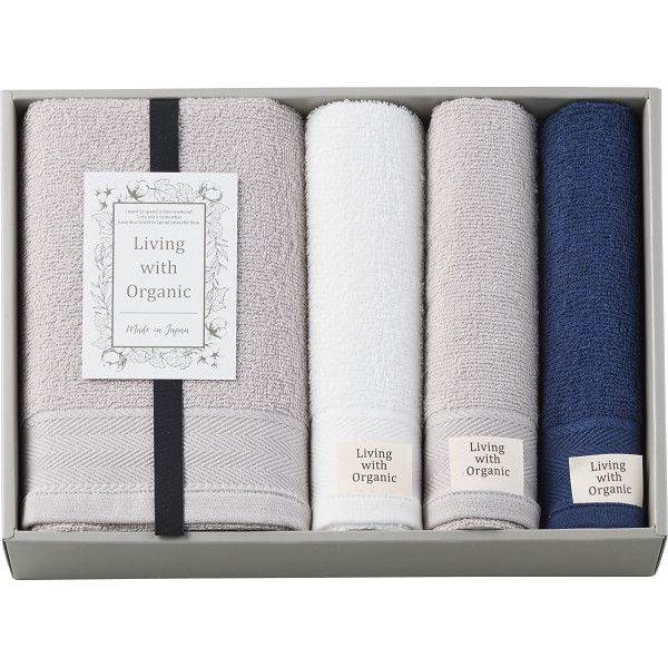 こちらの商品の包装(ラッピング)について○ラッピング・のし承ります（有料）。のし名入れはご注文時備考欄にご記載下さい。注文者名とお届け先名が異なる場合は「（注文者名）様ご依頼分」と送り状に記載して発送いたします。オーガニックタオルと暮らす。...