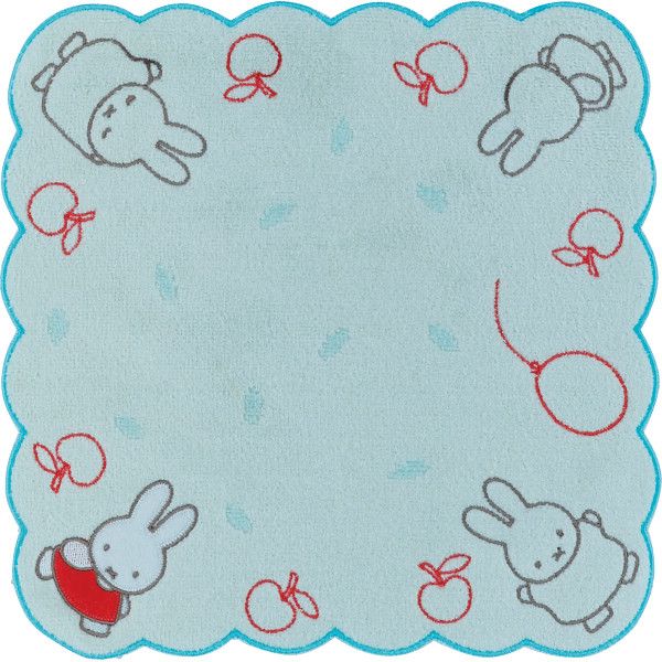 【ギフト】ミッフィー ミニタオル ミッフィーとりんご 【北海道・沖縄・離島配送不可】