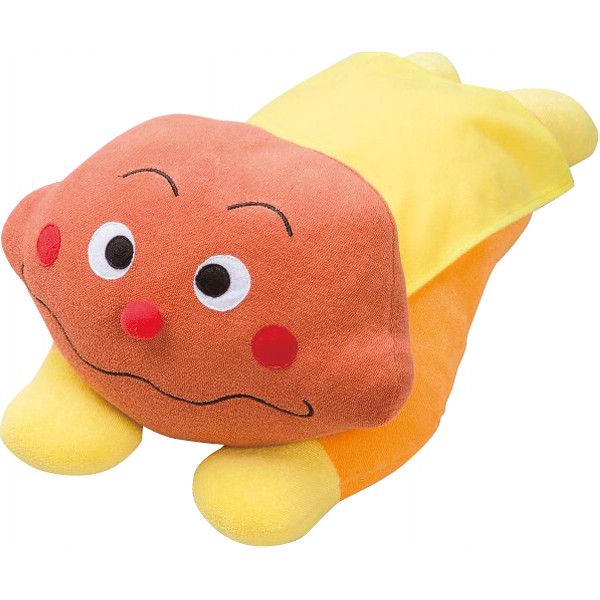 こちらの商品の包装(ラッピング)について○ラッピング・のし承ります（有料）。のし名入れはご注文時備考欄にご記載下さい。注文者名とお届け先名が異なる場合は「（注文者名）様ご依頼分」と送り状に記載して発送いたします。アンパンマンの人気キャラクターの抱き枕。パイル地がとっても肌に心地よい優しいタッチです。【商品サイズ】●約42×22cm【材質】●側地＝パイル：綿100％・グランド：ポリエステル100％・詰めもの＝ポリエステル100％【原産国】中国【箱サイズ】49×27×22cm【箱入重量】380g【宅配区分】常温[ 抱き枕 抱きまくら ギフト ]
