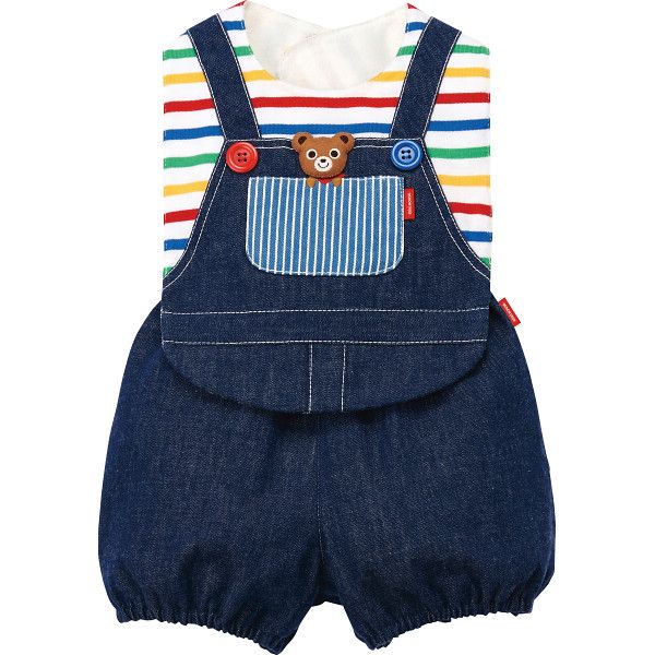 【ギフト】ミキハウス スタイ・ブルマセット マルチカラー 【北海道・沖縄・離島配送不可】