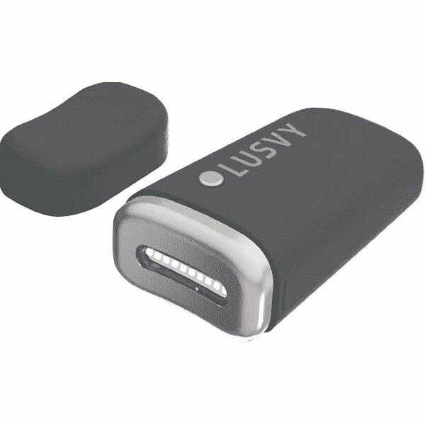 【ギフト】LUSVY 超音波式アイケア 目元ケア ダークグレー LEYEC1000DGR 【北海道・沖縄・離島配送不可】(2.0)