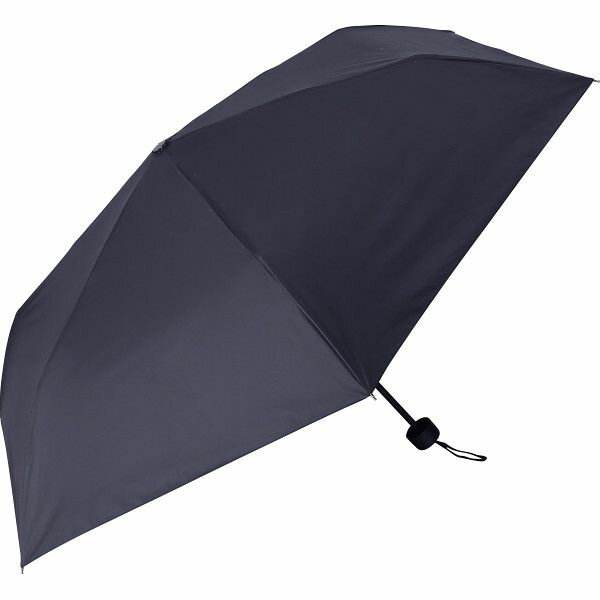 【ギフト】ジミージー 晴雨兼用UV加工 折りたたみ傘(55cm) ブラック2 【北海道・沖縄・離島配送不可】