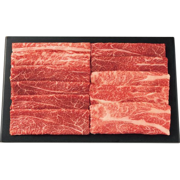 こちらの商品の包装(ラッピング)について○こちらの商品は、ラッピングはお受けできません。のしはお受けします。のし名入れはご注文時備考欄にご記載下さい。注文者名とお届け先名が異なる場合は「（注文者名）様ご依頼分」と送り状に記載して発送いたします。悠久の味わいを食べ比べ【商品内容】●兵庫県産神戸牛バラ（カルビ）140g、山形県産米沢牛赤身肩肉230g、兵庫県産三田和牛肩ロース230g【加工地】日本【箱サイズ】30×22×11.3cm【箱入重量】640g【宅配区分】冷凍【賞味期間】60日【アレルゲン】牛肉[ 牛肉 セット 詰め合わせ ギフト ]