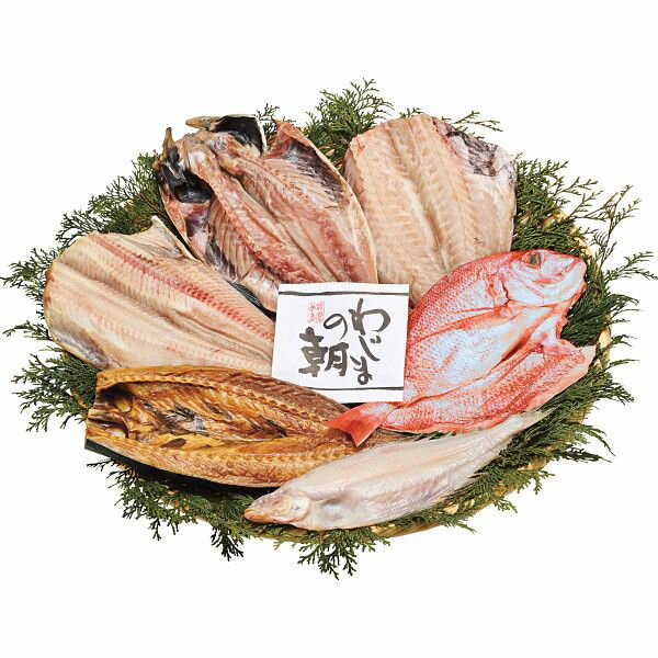 【ギフト】わじまの朝 大きな干物セット G-B 【全国配送可】