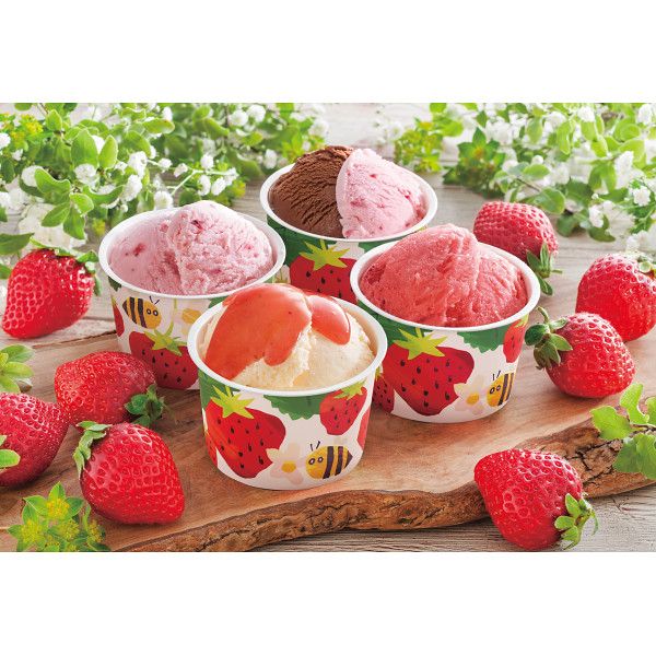 【ギフト】博多あまおうのこだわりアイス 【全国配送可】