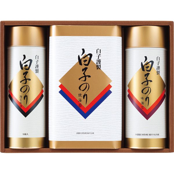 Dried Food - 【ギフト】白子のり 詰合せ G-F 【北海道・沖縄・離島配送不可】