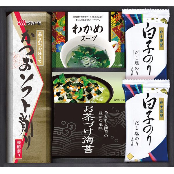 【ギフト】白子のり&永谷園 食卓詰合せ 【北海道・沖縄・離島配送不可】