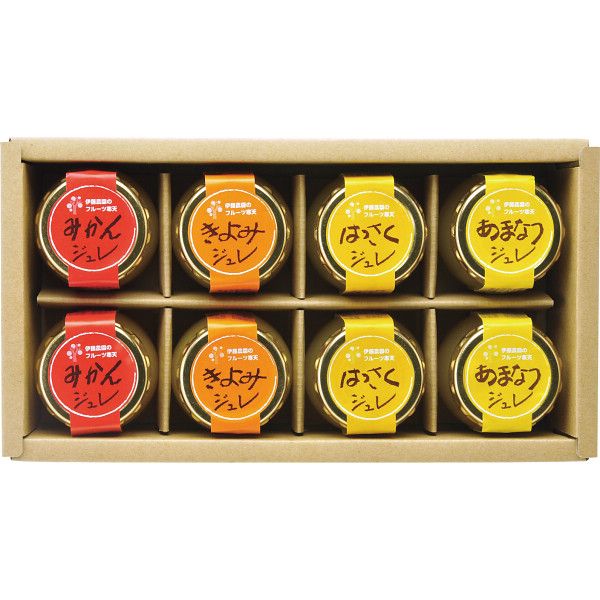 【ギフト】伊藤農園 ピュアフルーツ寒天ジュレ(8個) 【北海道・沖縄・離島配送不可】