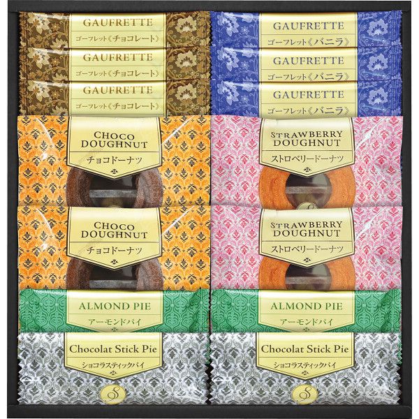 【ギフト】Senjudo ゴーフレット・焼ドーナツ スイーツセレクト G-B 【北海道・沖縄・離島配送不可】