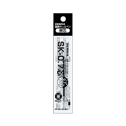●【最大軸径】3mm●【重量】1.0g●【適合商品】アルべスイーオー3C・アルべスイーオー・アルべスピールト・クリップオンG・クリップオンスリム・クリップオンマルチ・エアーフィット2+S・SKシャーボ・SKシャーボケア●全長8.98cm「ゼブラ SK-0．7芯黒 BR-6A-SK-BK」は、ゼブラ油性ボールペンの多色、多機能ペン用の替え芯です。クリップオンG（2C、3C、4C）、クリップオンマルチ、SKシャーボ用となります。