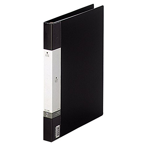 （まとめ買い）リヒトラブ クリヤーブック A4S 15P 黒 G3801-24 00068124 〔3冊セット〕【北海道・沖縄・離島配送不可】