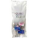 【メール便発送】ソニック ダブルクリップ 花柄 中 10個入 GP-471 00067714【代引不可】(3)