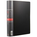(まとめ買い)コレクト 名刺カードファイル 黒 A4-L 30穴 CF-6110-BK 00040873 〔3冊セット〕【北海道・沖縄・離島配送不可】
