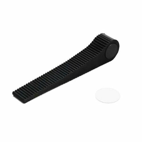 (まとめ買い)光 ドアストッパー 黒 マグネット付 DS140-20 00073656 〔3個セット〕【北海道・沖縄・離島配送不可】