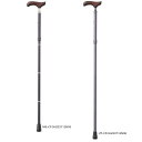 KINDCARE 伸縮折りたたみ杖 PSステッキ スリムネック ダークパープル Mサイズ・CH233712N05 【代引不可】【北海道・沖縄・離島配送不可】