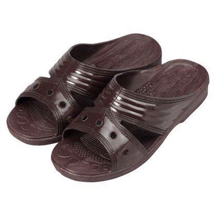 （まとめ買い）オーミケンシ フィッティングサンダル ダークワイン 10足組 12800030 〔×2〕【北海道・沖縄・離島配送不可】