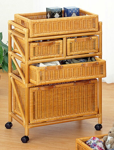 ラタン ランドリー E46【代引不可】【北海道・沖縄・離島配送不可】