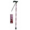 ウェルファン 夢ライフステッキ 柄杖折りたたみ伸縮型 桜ワイン ギフトボックス仕様 009715 【北海道・沖縄・離島配送不可】(4)