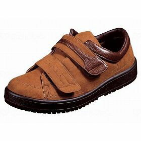 ムーンスター 介護靴 Vステップ04 ブラウン 右25.0 04片足 【北海道・沖縄・離島配送不可】