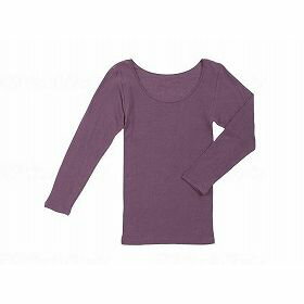ラック産業 ふんわり着脱なめらかインナー8分袖 パープル フリー 83400132 【北海道・沖縄・離島配送不..