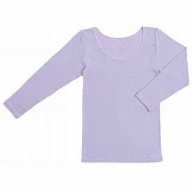 ラック産業 ふんわり着脱なめらかインナー8分袖 ラベンダー フリー 83420141 【北海道・沖縄・離島配送..