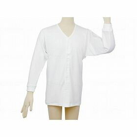 幸和製作所 テイコブ ワンタッチ肌着 長袖 紳士用 ホワイト LL UN06G-LL 【北海道・沖縄・離島配送不可】