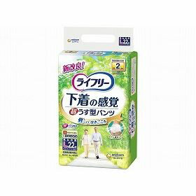 新改良！軽〜いはきごこちお出かけに安心初めての方にも安心な、下着の感覚ではける紙パンツです●超うす吸収体が、下着のようにすっきりフィットして、軽いはきごこち。●クッションのようなふんわり素材が、下着のようにここちよい肌触り。●サラッと通気シートで、湿気を閉じ込めず、ムレを防いでいつもサラサラ。●Ag＋配合、パワー消臭トリプル効果＊＊アンモニア・硫化水素・ジメチルアミンについて消臭効果があります。おしっこ約2回分（約300cc）を吸収します。＜規格・サイズ＞ウエストサイズ：75〜100cm※画像は代表画像です。カラー・サイズ等がある商品は商品名をご確認下さい。