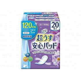 ○誰にでもある軽い尿モレを解消○超うすのナプキンタイプなのでつけていることが気になりません。○ふんわりやわらかな全面通気性シートが肌にやさしくフィットし。ムレ・カブレのトラブルを防ぎます。○消臭・抗菌シートが気になる臭いを抑えて、抗菌効果が期待できます○横モレ安心ガードが尿をせき止めモラしません。＜規格・サイズ＞製品サイズ：9.5cm×23cm、目安吸収量：120cc※画像は代表画像です。カラー・サイズ等がある商品は商品名をご確認下さい。