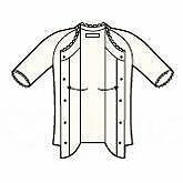 神戸生絲 ひば前開き5分袖(ラグラン袖)婦人用 オフホワイト M HV204 【北海道・沖縄・離島配送不可】