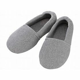 徳武産業 あゆみシューズ 介護靴 自宅用 エスパド グレー 両足Sサイズ 2004 【北海道・沖縄・離島配送不可】