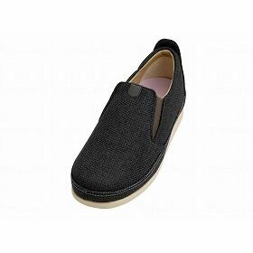 徳武産業 あゆみシューズ 介護靴 自宅用 SUTTO IN -スットイン- 女性用 ダークグレー 片足/左Sサイズ 1133 【北海道・沖縄・離島配送不可】