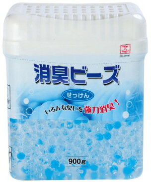 小久保(Kokubo) 消臭ビーズ900g せっけんの香り〔まとめ買い12個セット〕 2916【代引不可】【北海道・沖縄・離島配送不可】