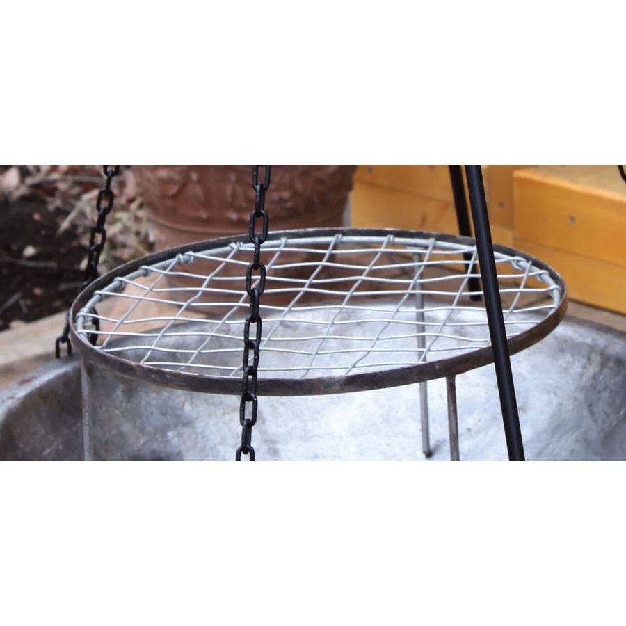 ジャービス商事　ガーデン用　調理器具　アイアンファイヤーパン用アミ　（パン本体なし・スタンドなし）　アミのみ　36477【代引不可】【北海道・沖縄・離島配送不可】