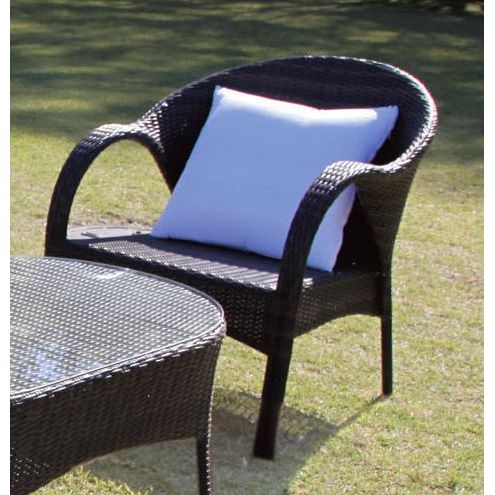 ジャービス商事　人工ラタン　ガーデンチェア　チェア　NH-2072-1A　38714　1脚　チェアのみ【代引不可】【北海道・沖縄・離島配送不可】